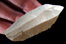 Cast of a dihedral burin from Couze Valley, France.