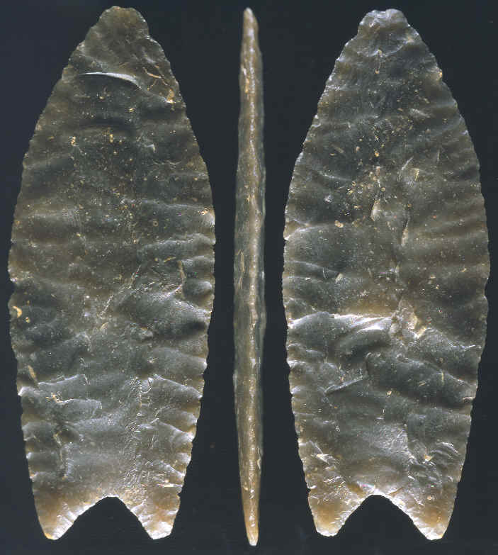 St. Louis Fluted point from Alabama.