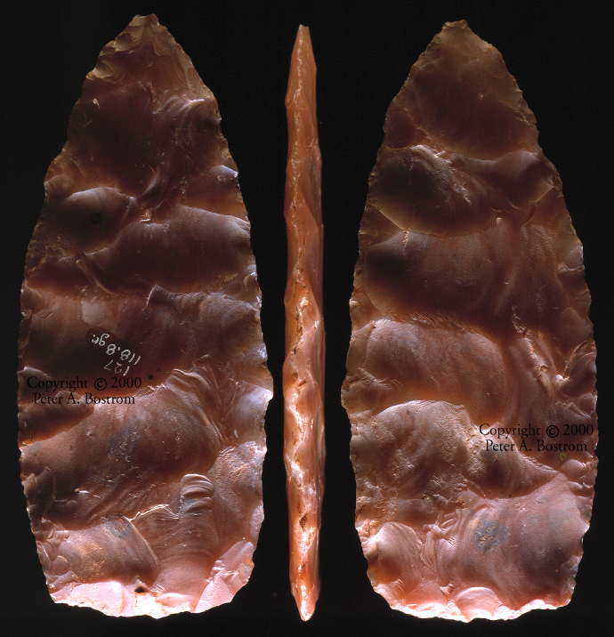 Late stage Clovis preform from Fenn cache.
