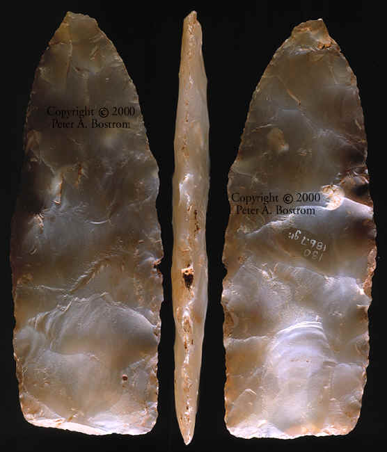 Late stage Clovis preform from Fenn cache.
