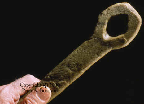 Clovis bone wrench from Murray Springs site.