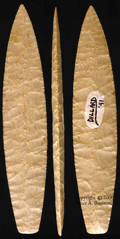 Agate Basin point by Tim Dillard.