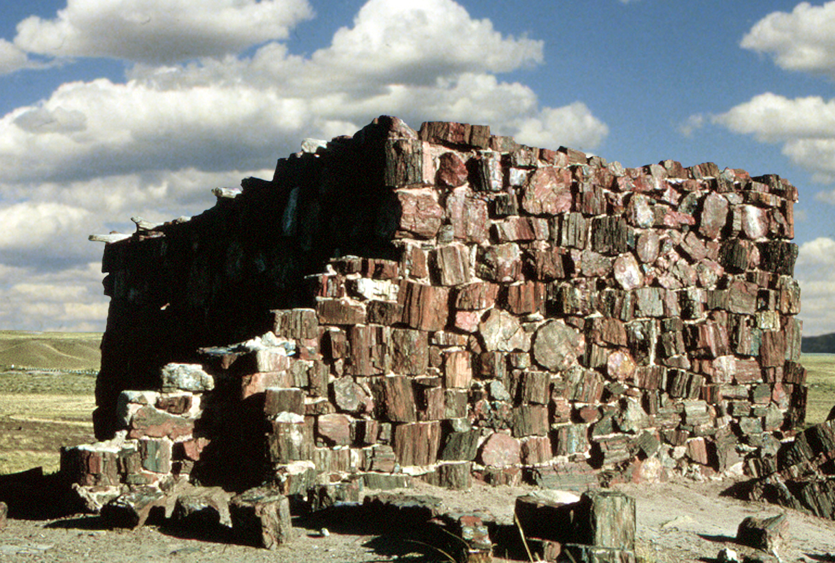 Agate House, Petrified Forest National Park, Arizona.