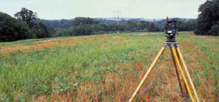 Bostrom Clovis site field view looking east.