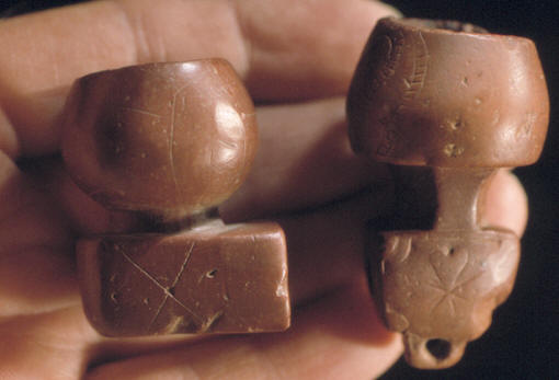 Two Micmac pipes from Illinois and Missouri.