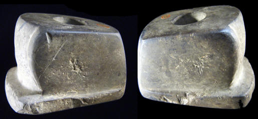 Franke bird effigy pipe from the Cahokia Mounds area.