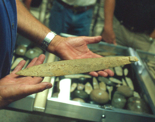 Large Mississippian sword at the Franke auction.