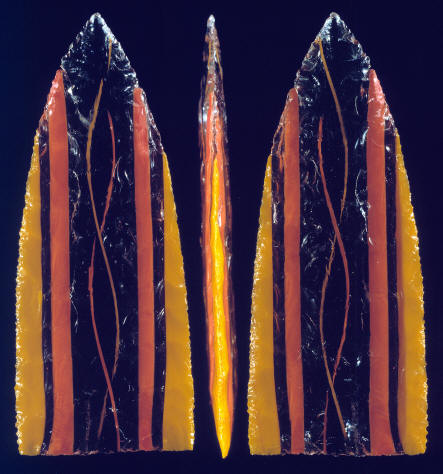 Glass point made by James Howell.