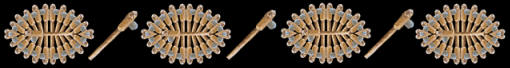 Abstract image of hafted axe from New Mexico.