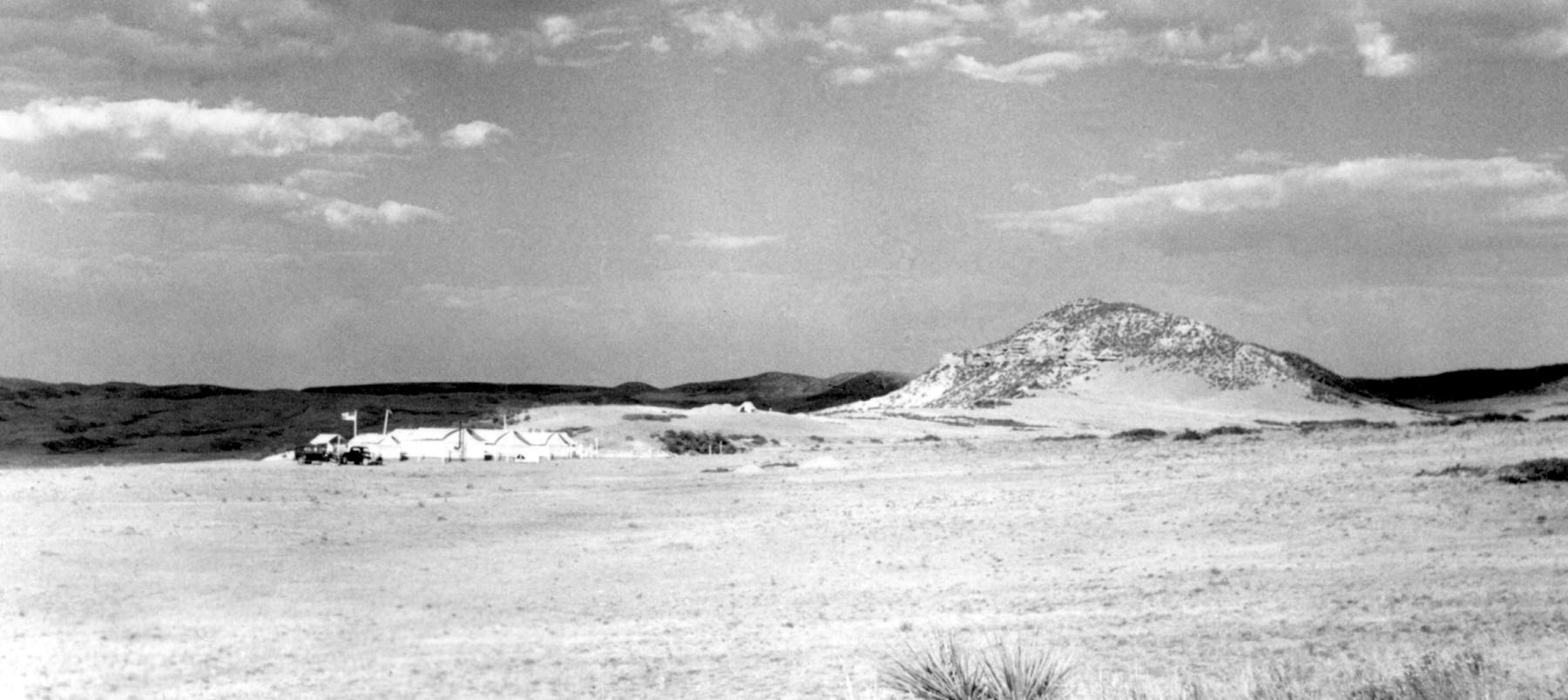 View of the Lindenmeier site tent camp & surrounding area.