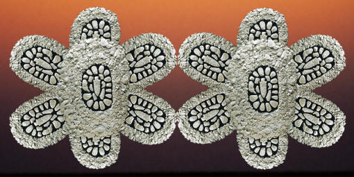 Abstract image from Burlington chert artifacts.