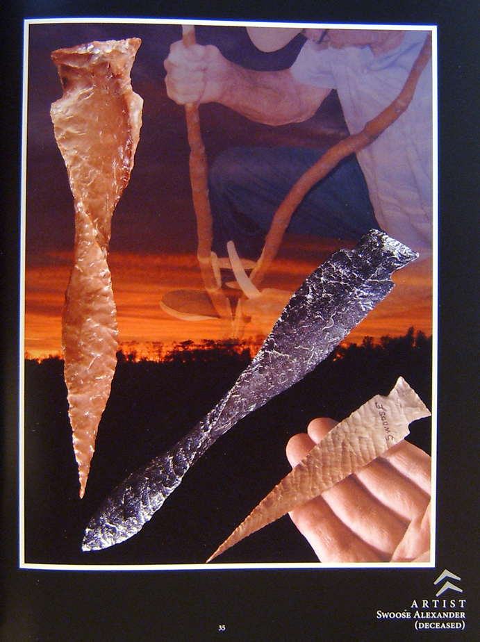 Three examples of "Swooses" famous twisted points.