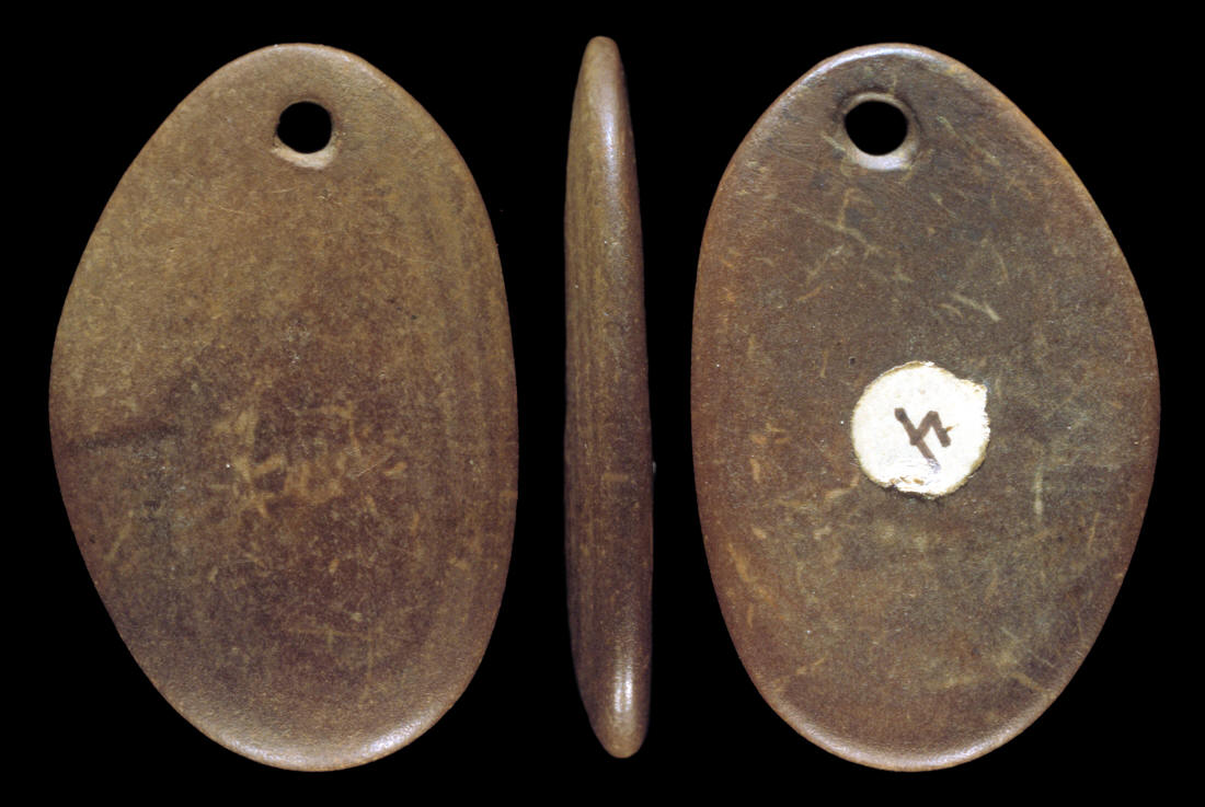 Pebble pendant from southern Illinois.