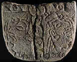 Ramey tablet from the Cahokia Mounds site.