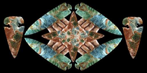 Abstract image of Roy Miller points.