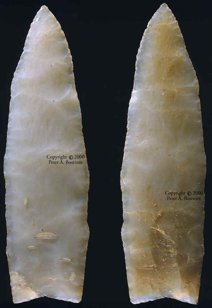 Largest Wenatchee Clovis point.