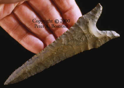 Large resharpened Sloan site Dalton point.