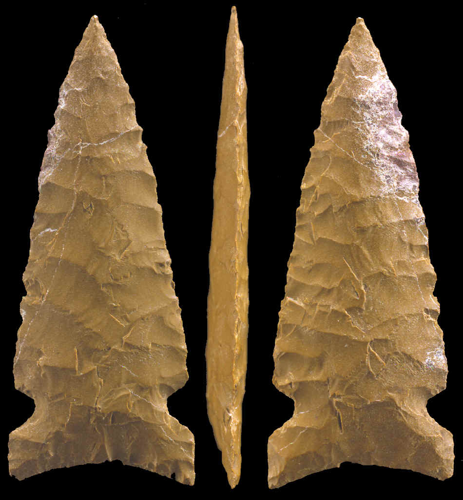 3 views of an Avonlea point.