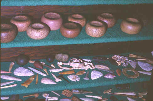 Artifacts from the Robert Jenkins collection.