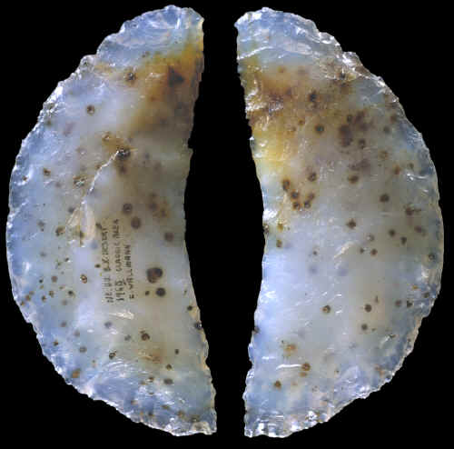 Lunate Crescent from the Black Rock desert area, Nevada.