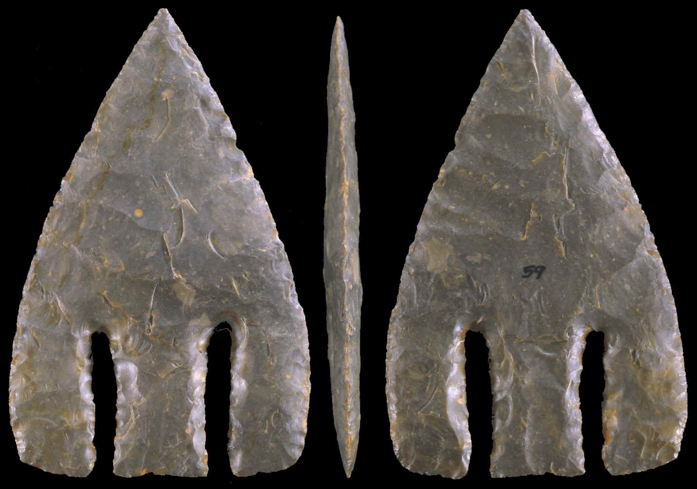 Andice point made by Carey Weber.