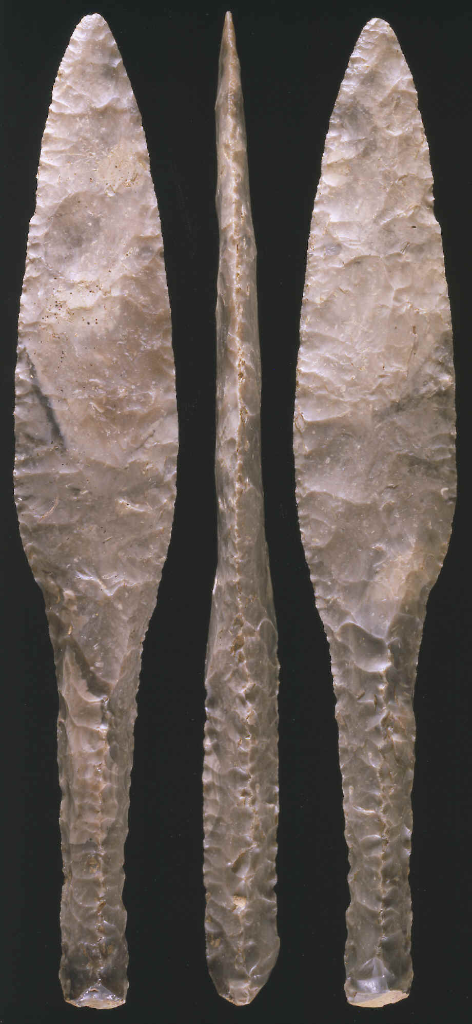 Type III Danish dagger, 3 views.