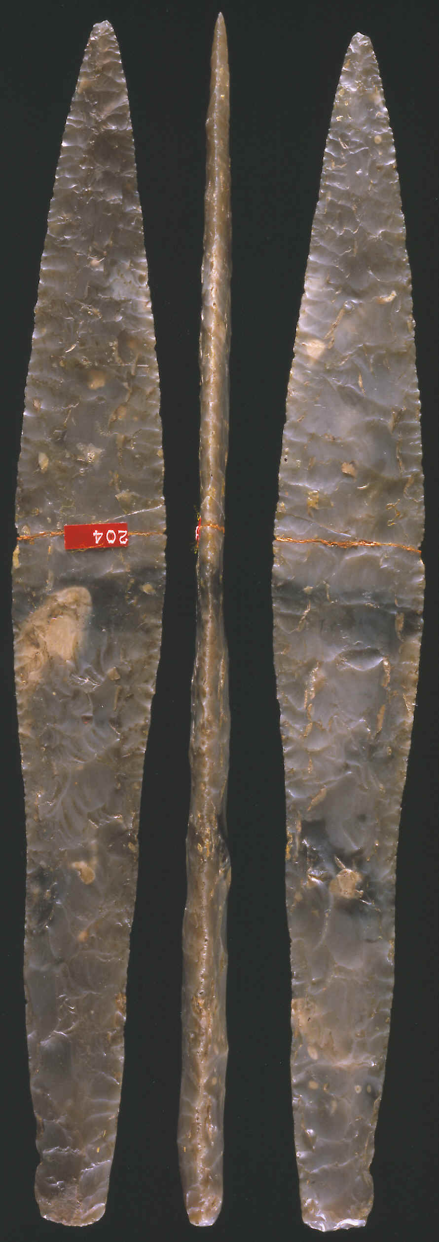 Type II Danish dagger, 3 views.