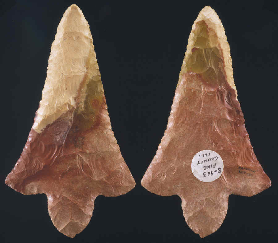 Dickson point from Pike Co., Illinois.