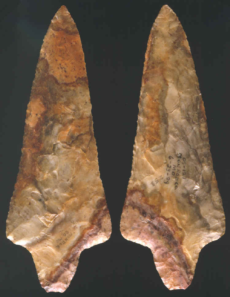 Dickson point from Monroe Co., Missouri.