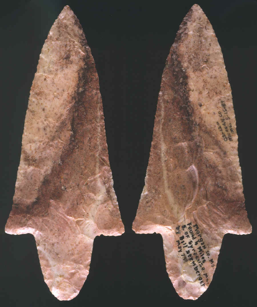 Dickson point from Morgan Co., Missouri.