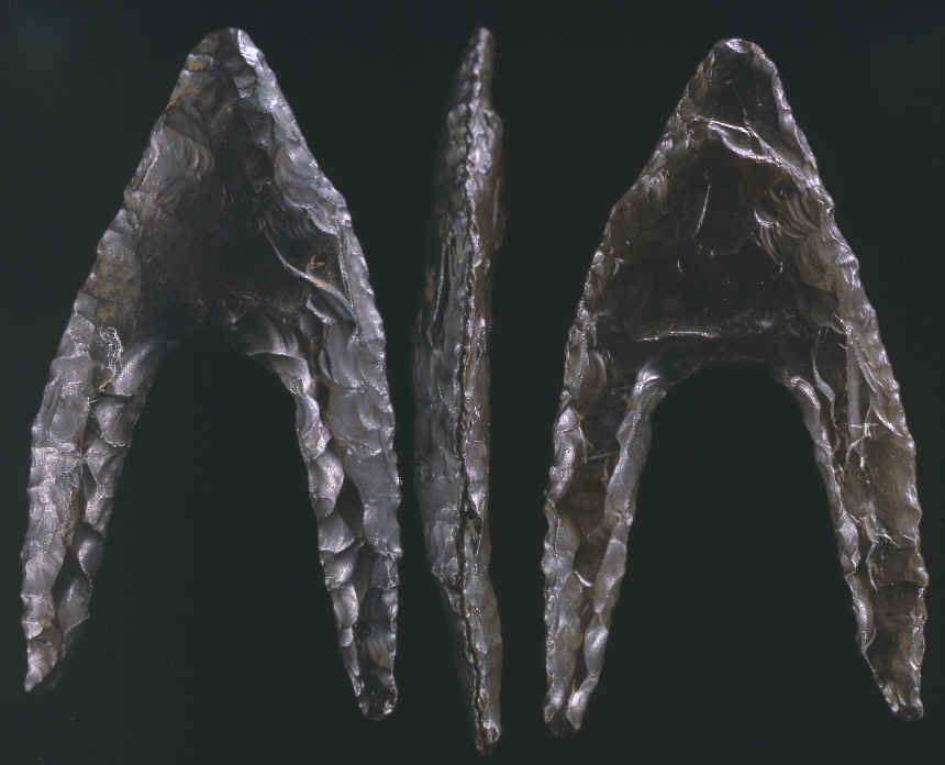 Hollow Base spear point from Egypt.