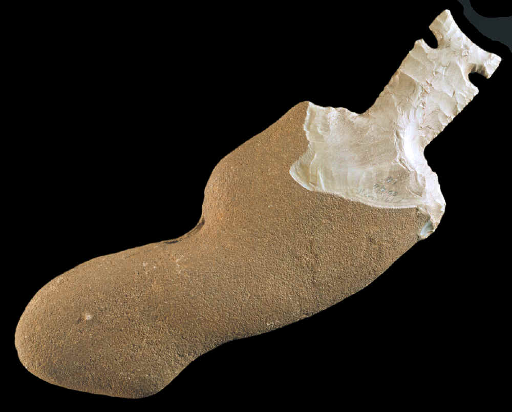 Nodular art piece by George Eklund.