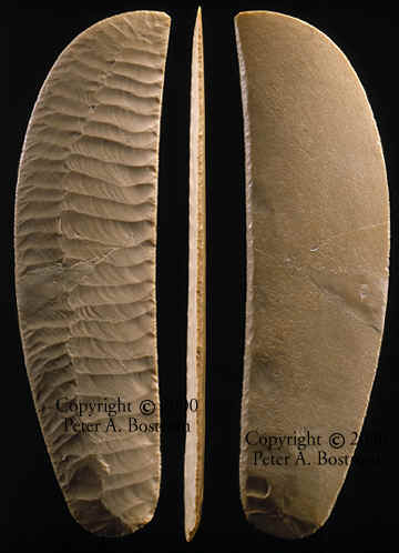 Triple exposure of Predynastic Gerzean knife.