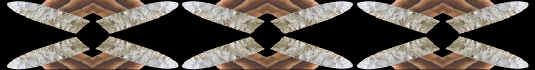 Abstract image Godar points.