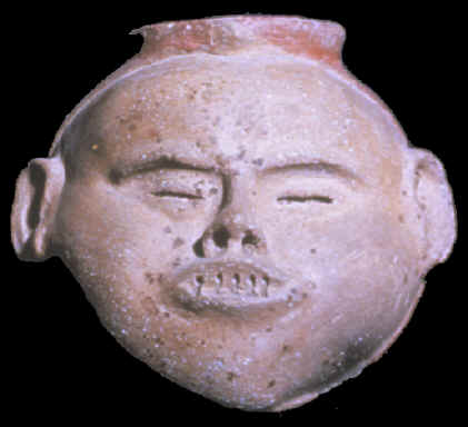 Human head vessel.
