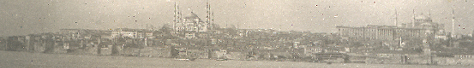 1903 picture of coastline view of Constantinople.