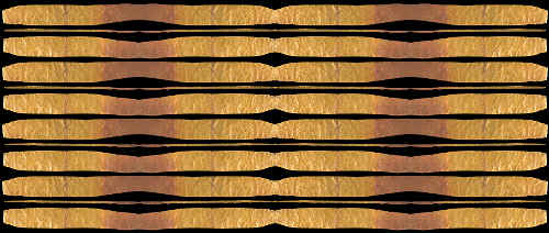 Kansas square knife abstract.