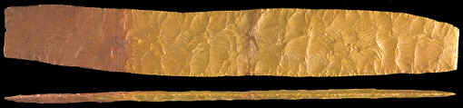 A Very large Kansas square knife.