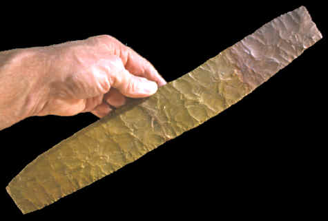 A very large Kansas square knife.