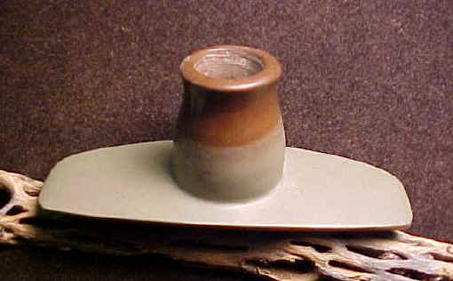 Hopewell Platform pipe made by Gary Merlie.