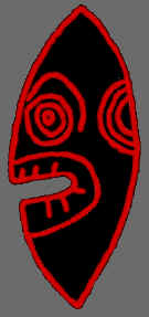 Aztec "flint knife" day glyph.