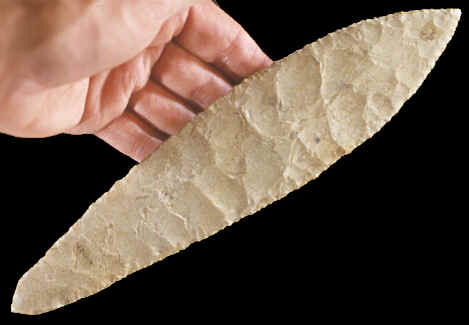 Mill Creek chert Ramey knife.