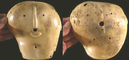 Two shell masks from Montana.