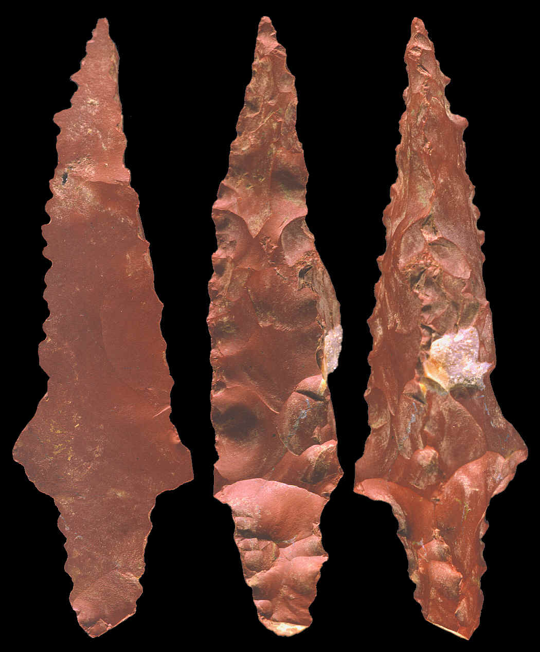 Large three sided projectile point from Panama.