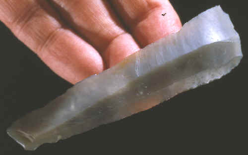 Core blade from northern Europe.