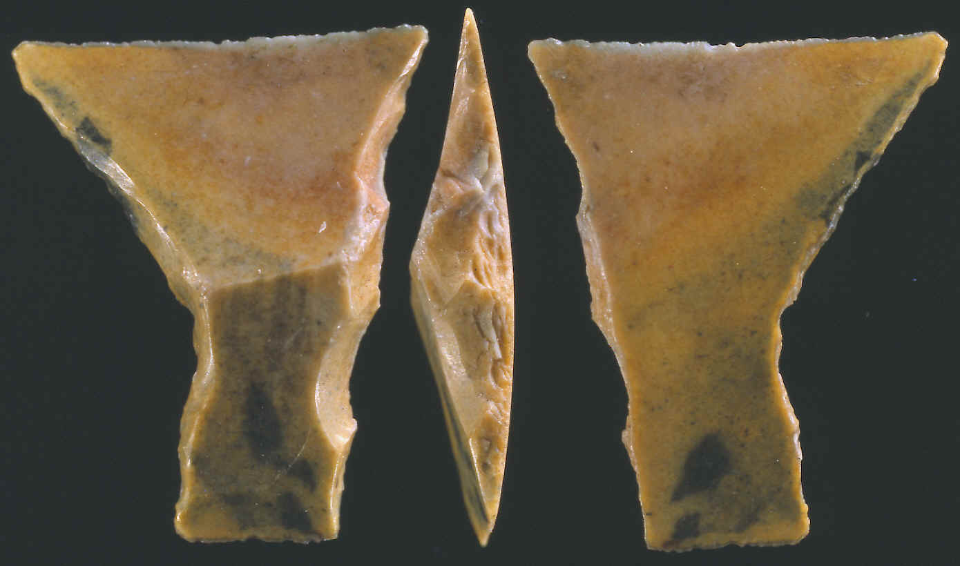 Transverse arrowhead from northern Europe.