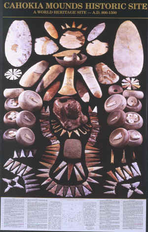 Cahokia Artifacts Poster.